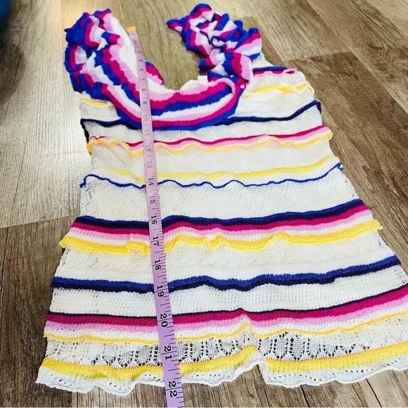 Sezane Leya Top Knit Multicolor XS X-Small - Picture 8 of 8